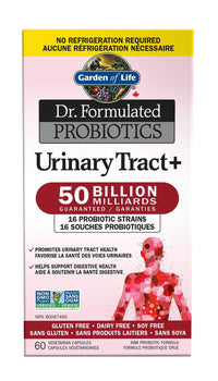 Thumbnail for Garden Of Life Dr. Formulated Probiotics Urinary Tract + 60 Veg Capsules (Shelf Stable) - Nutrition Plus