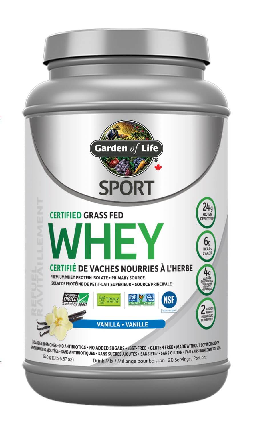 Garden Of Life Grass Fed Whey Protein - Nutrition Plus