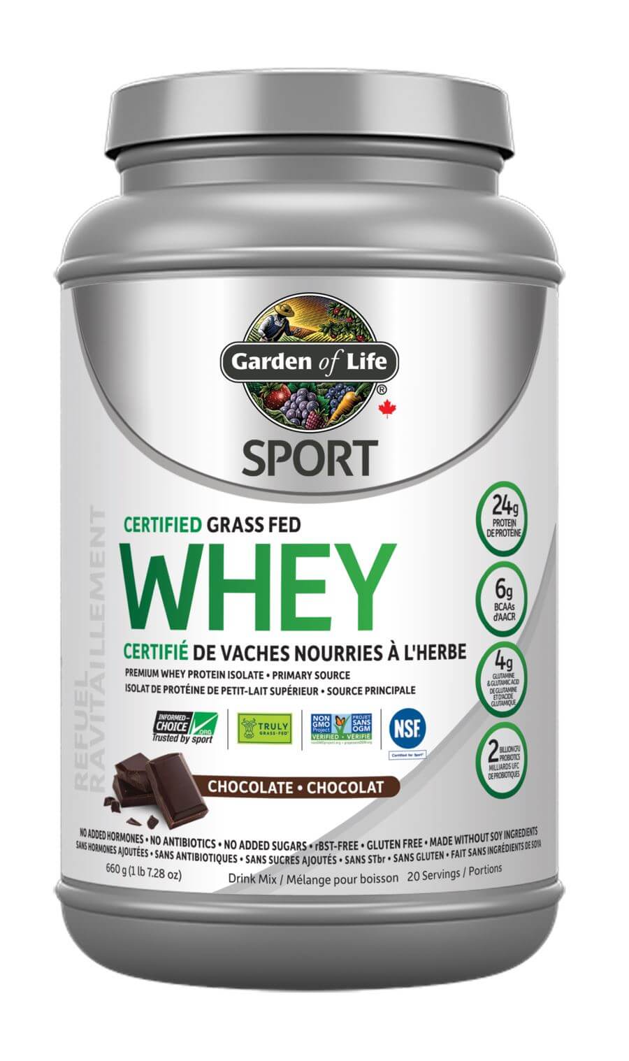 Garden Of Life Grass Fed Whey Protein - Nutrition Plus