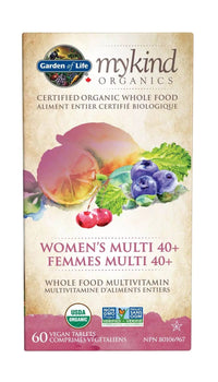 Thumbnail for Garden Of Life MyKind Women's 40+ Multivitamins 60 Vegan Tablets - Nutrition Plus