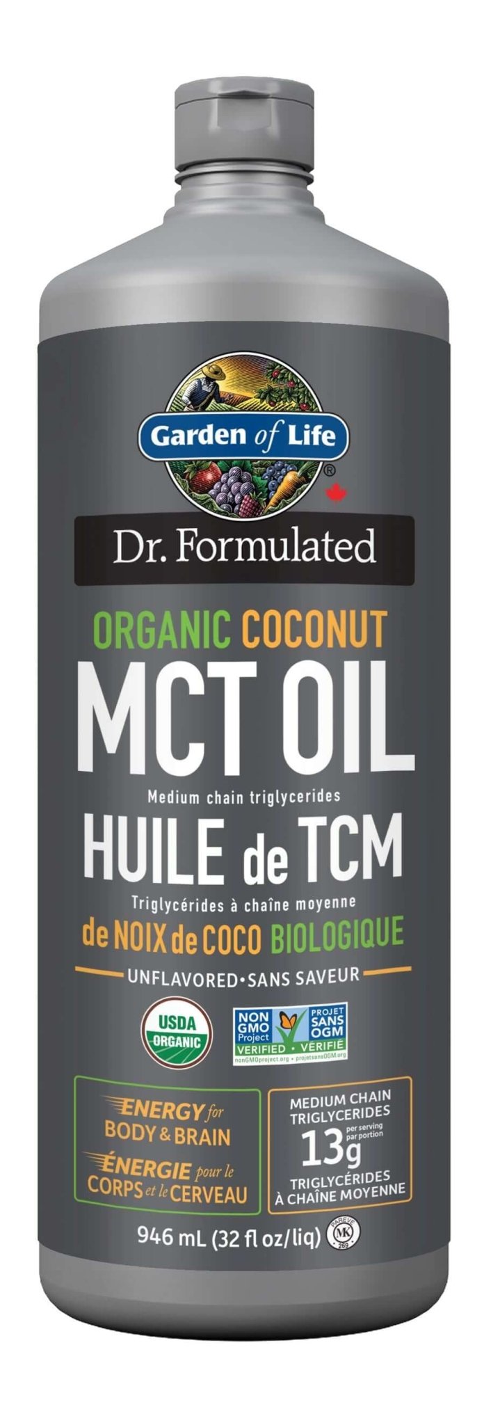 Garden of Life Organic MCT Oil - Nutrition Plus