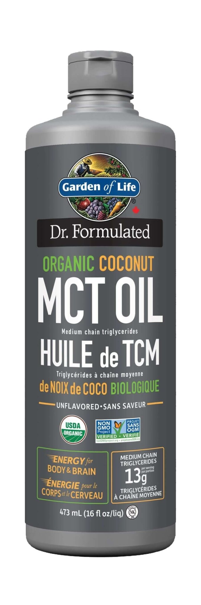 Garden of Life Organic MCT Oil - Nutrition Plus