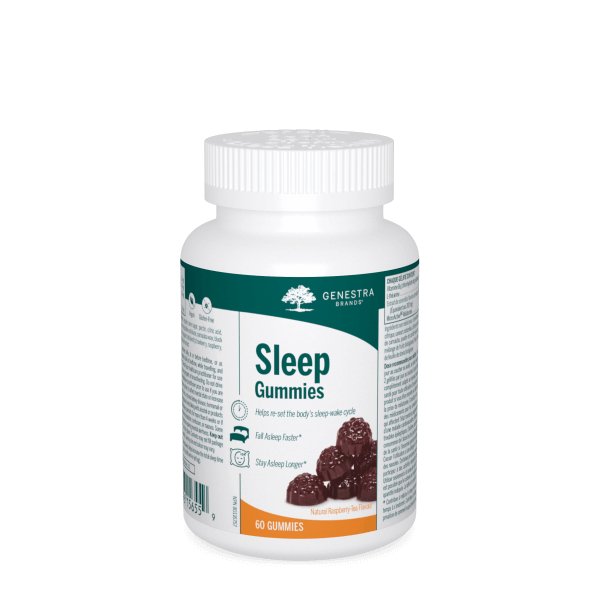Genestra Sleep 60 Gummies in Natural Raspberry Flavour - Nutrition Plus