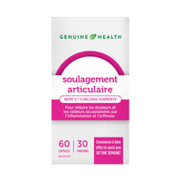 Thumbnail for Genuine Health Joint Relief with Tumeric 60 Capsules - Nutrition Plus