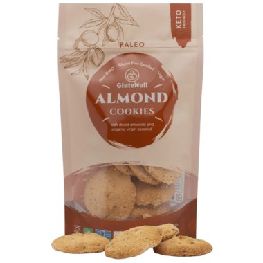 Glutenull Almond Cookies 210 Grams - Nutrition Plus