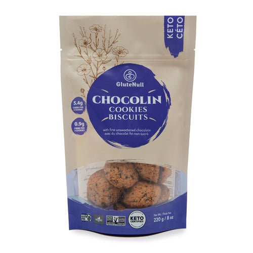 Glutenull Chocolin Cookies 220 Grams - Nutrition Plus