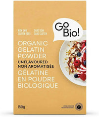 Thumbnail for Go-Bio! Organic Gelatin Powder 150 Grams - Nutrition Plus