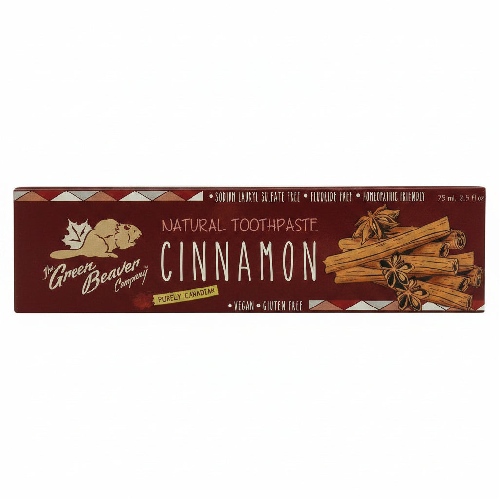 Green Beaver Fluoride free Cinnamon Toothpaste 75ml - Nutrition Plus