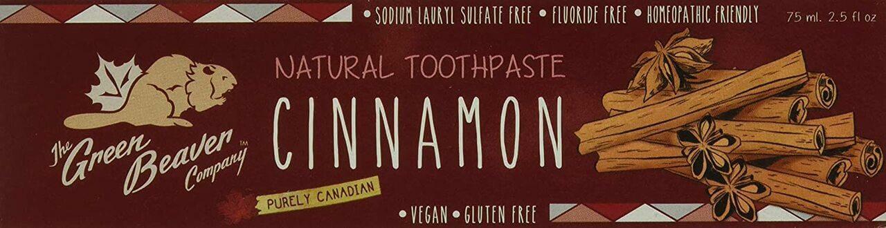 Green Beaver Fluoride free Cinnamon Toothpaste 75ml - Nutrition Plus