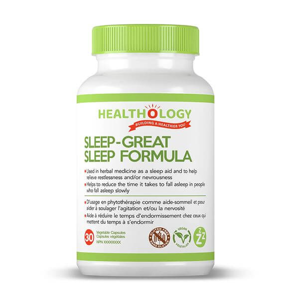 Healthology Sleep-Great Sleep Formula - Nutrition Plus