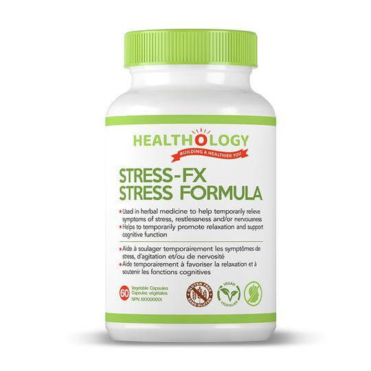 Healthology Strexx-FX Stress Formula 60 V-Caps - Nutrition Plus