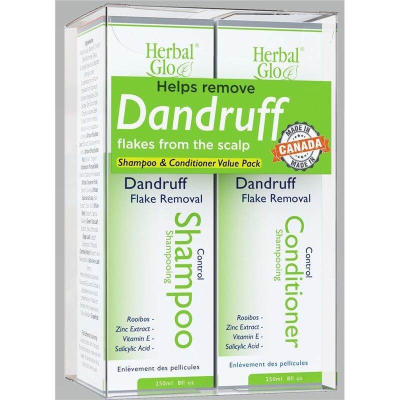 Herbal Glo Dandruff Control Shampoo/Conditioner Combo 500 ML - Nutrition Plus