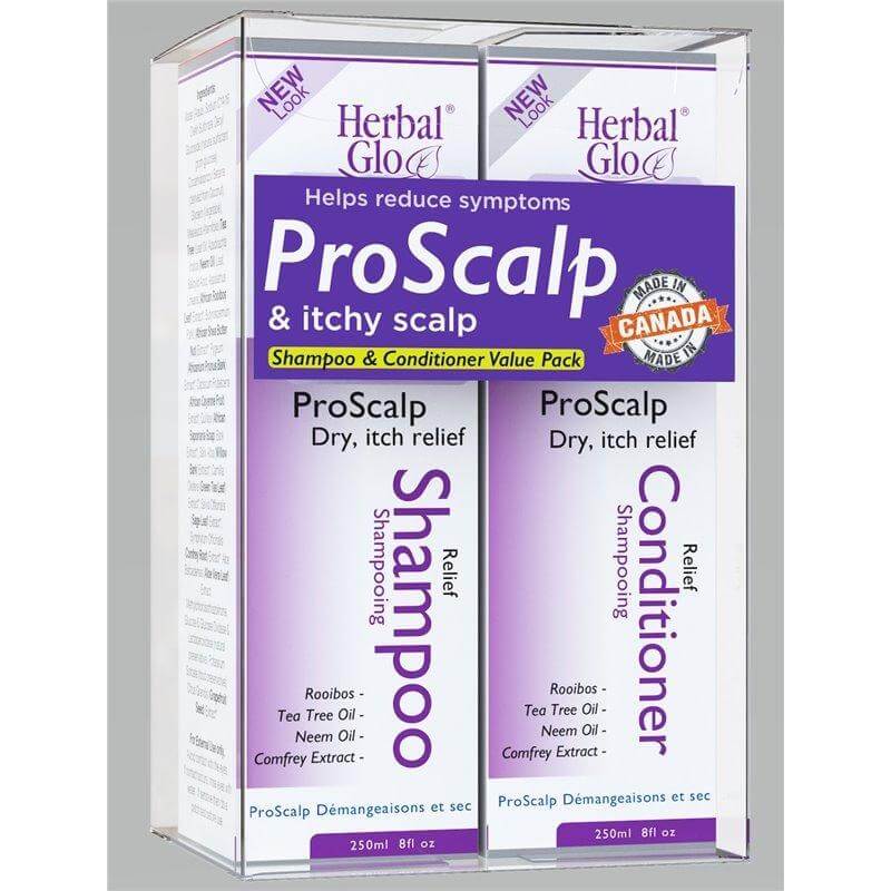 Herbal Glo Proscalp Shampoo/Conditioner Combo 500 ML - Nutrition Plus