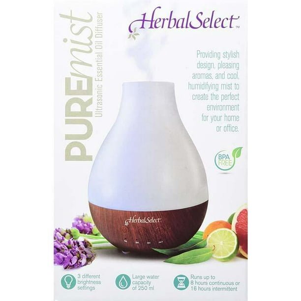 Herbal Select PUREmist Ultrasonic Essential Oil Diffuser - Nutrition Plus