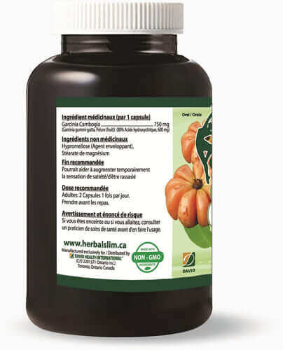 Herbal Slim Ultimate Strength 80% Garcinia 60 Veg Capsules - Nutrition Plus