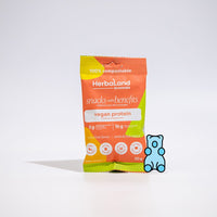 Thumbnail for Herbaland's Vegan Protein Gummies 50 Grams - Nutrition Plus