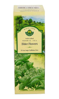 Thumbnail for Herbaria Elder Flowers Tea (Sambucus Nigra) 25 Tea Bags - Nutrition Plus