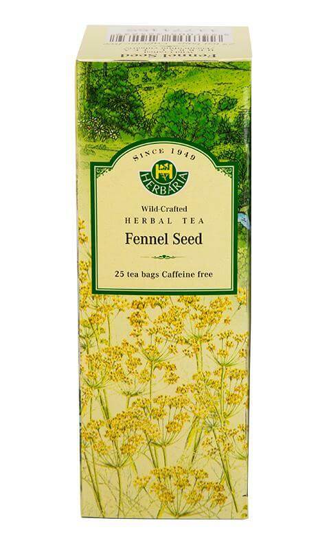 Herbaria Fennel Tea 25 Tea Bags - Nutrition Plus