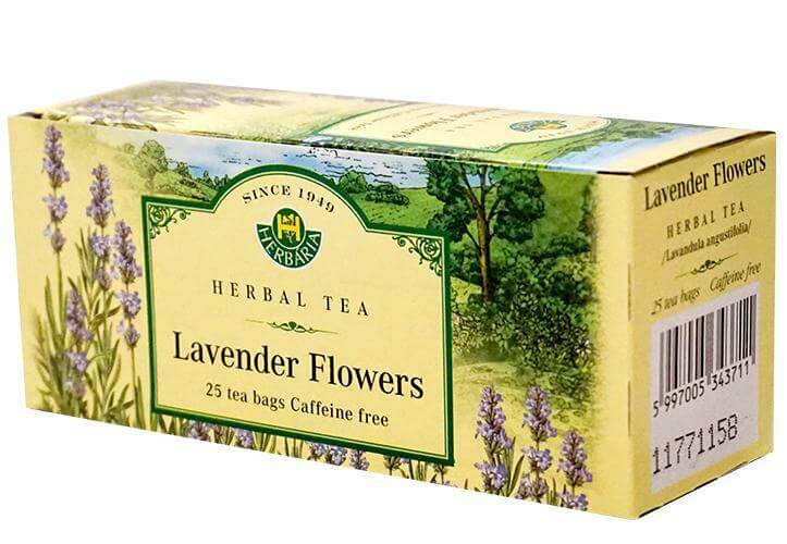 Herbaria Lavender Tea 25 Tea Bags - Nutrition Plus