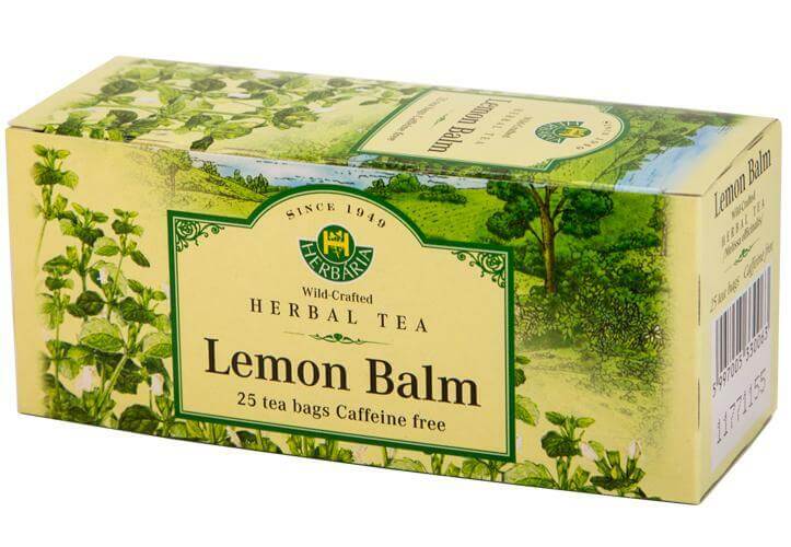 Herbaria Lemon Balm Tea 25 Tea Bags - Nutrition Plus