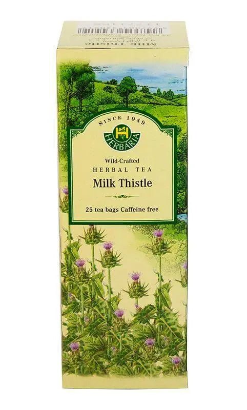 Herbaria Milk Thistle Tea (Cardus Marianus) 25 Tea Bags - Nutrition Plus