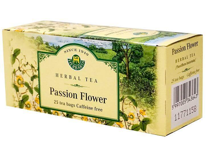 Herbaria Passion Flower Tea (Passiflora Lutea) 25 Tea Bags - Nutrition Plus
