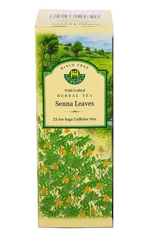 Herbaria Senna Leaves Tea (Cassia Angustifolia) 25 Tea Bags - Nutrition Plus