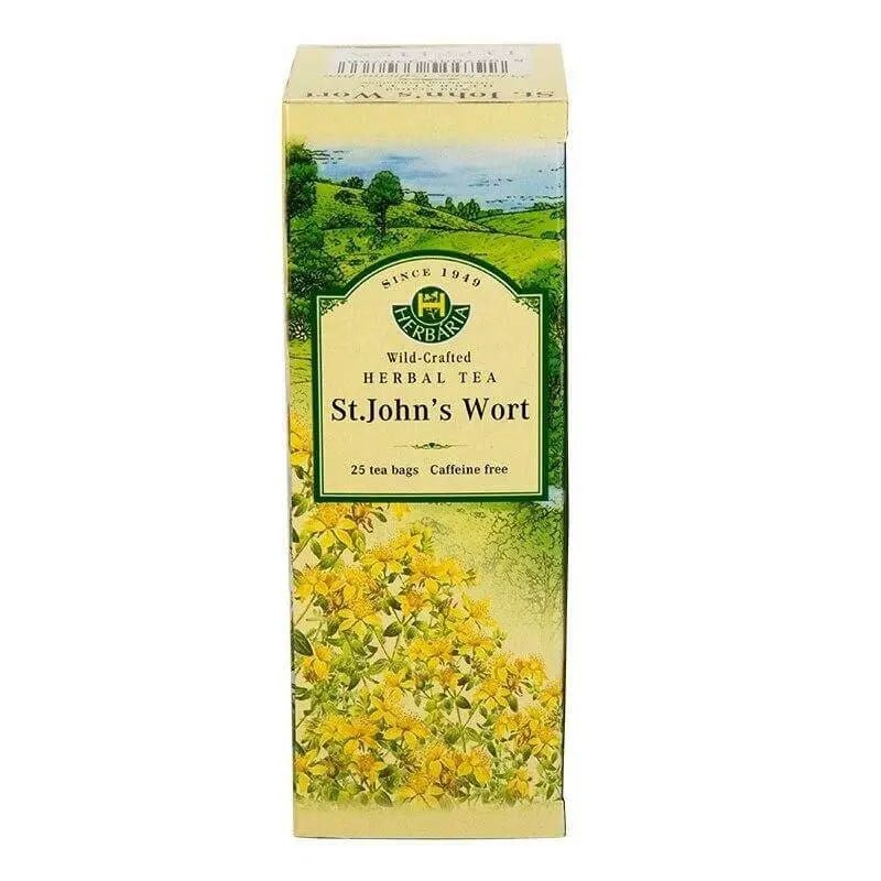 Herbaria St John’s Wort Tea (Hypericum Perforatum) 25 Tea Bags - Nutrition Plus