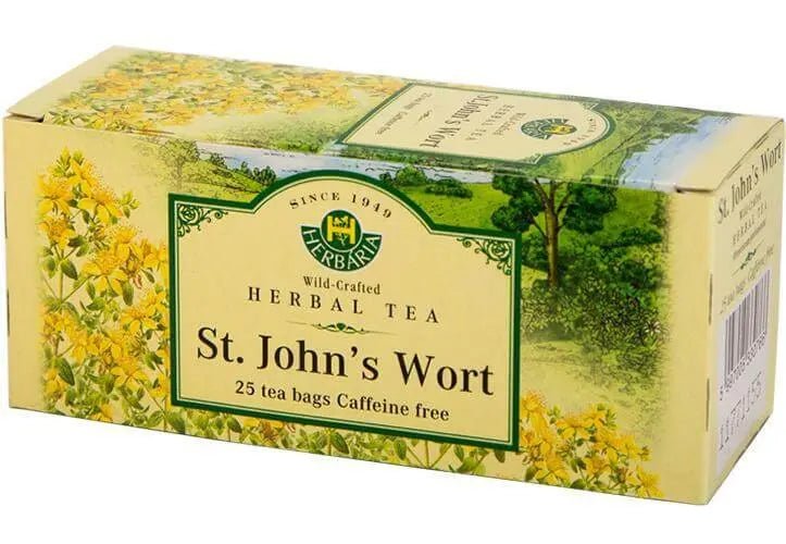 Herbaria St John’s Wort Tea (Hypericum Perforatum) 25 Tea Bags - Nutrition Plus