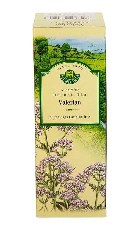 Herbaria Valerian Tea (Valerianae Radix) 25 Tea Bags - Nutrition Plus