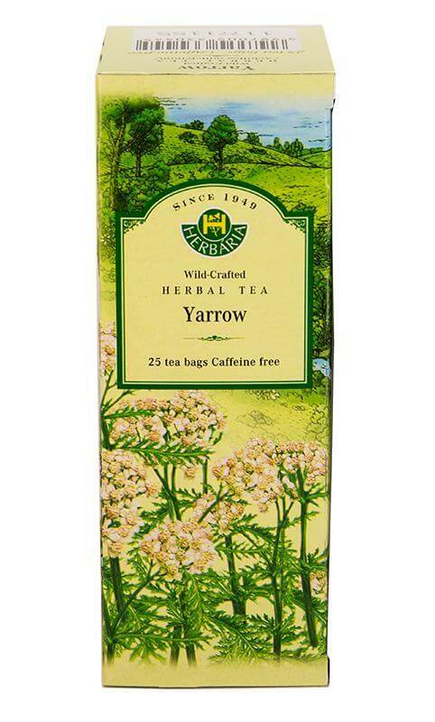 Herbaria Yarrow Tea (Achillea Millefolium) 25 Tea Bags - Nutrition Plus