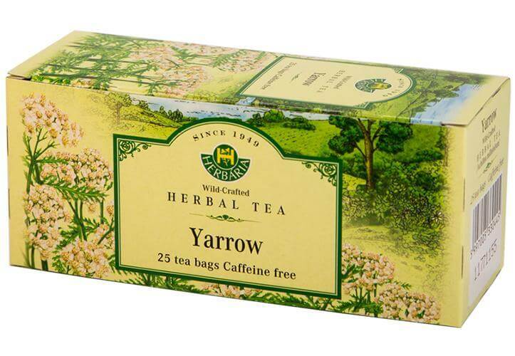 Herbaria Yarrow Tea (Achillea Millefolium) 25 Tea Bags - Nutrition Plus