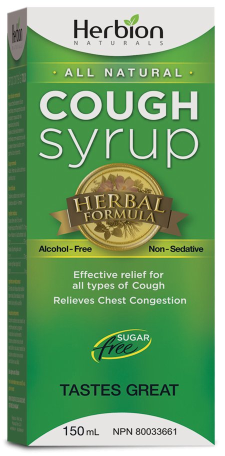 Herbion All Natural Cough Syrup 150mL - Nutrition Plus