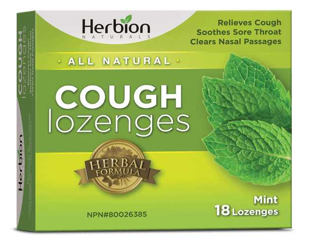 Herbion Cough Lozenges , Mint 18 Lozenges - Nutrition Plus
