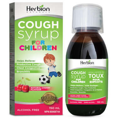 Herbion Cough Syrup for Children 150mL - Nutrition Plus
