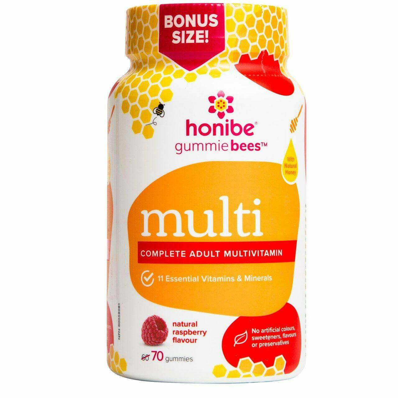 Honibe Complete Adult Multivitamin 70 Gummies - Nutrition Plus