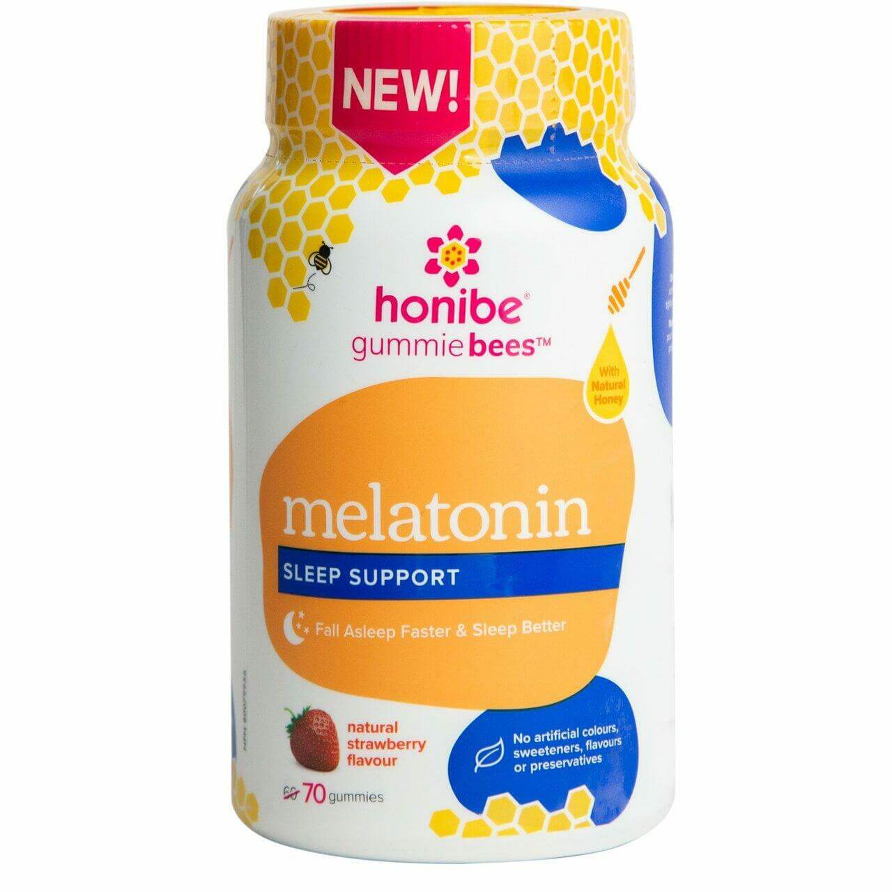 Honibe Melatonin 70 Gummies - Nutrition Plus