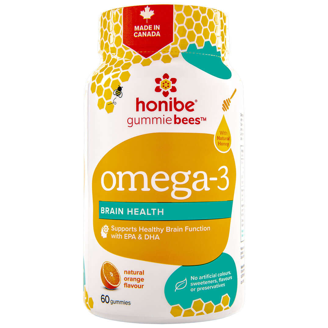 Honibe Omega-3 60 Gummies - Nutrition Plus