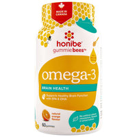 Thumbnail for Honibe Omega-3 60 Gummies - Nutrition Plus