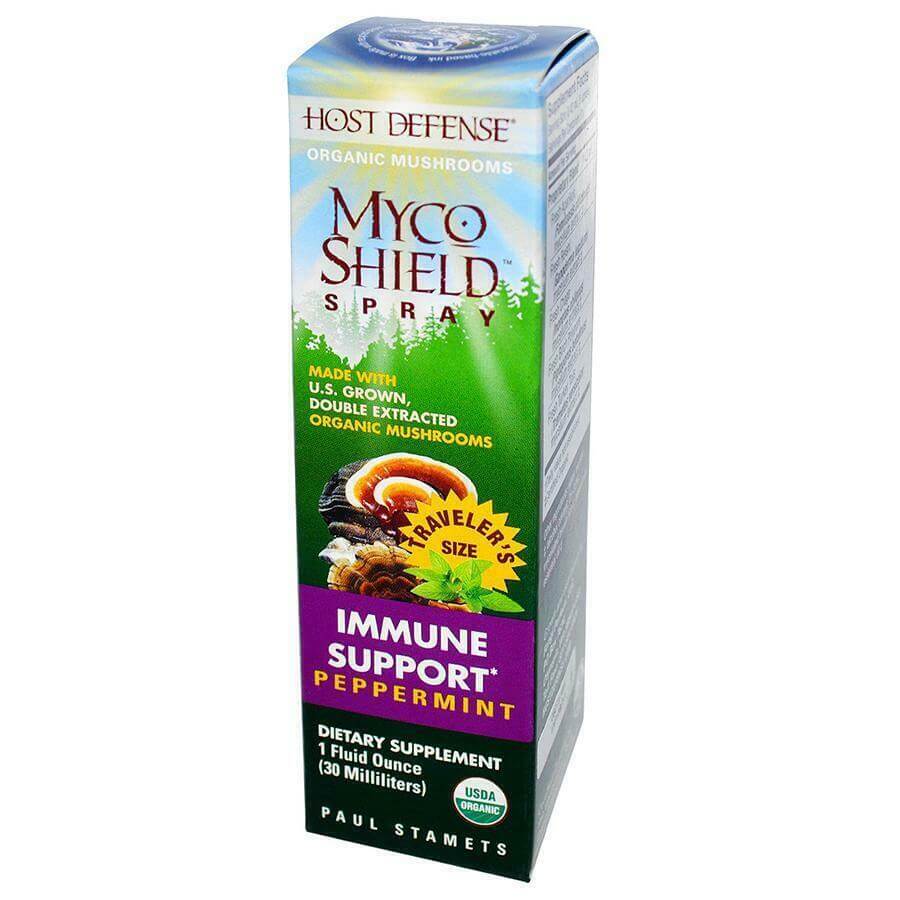 Host Defense Myco Shield Spray - Peppermint 30 ml - Nutrition Plus