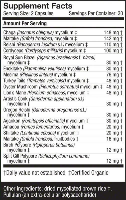 Host Defense MyCommunity Immune Support 30 Capsules - Nutrition Plus