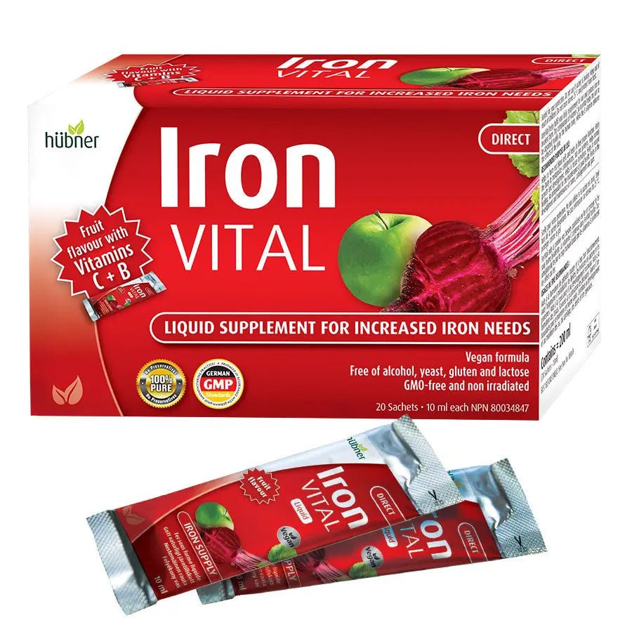 Hubner Iron Vital - 20 x 10mL - Nutrition Plus