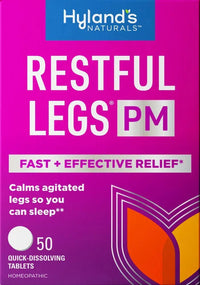 Thumbnail for Hyland's Restful Legs PM 50 Quick Dissolving Tablets - Nutrition Plus