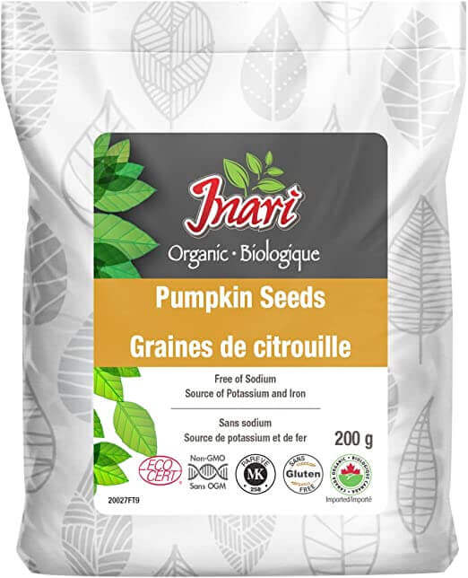 Inari Organic Pumpkin Seeds 200 Grams - Nutrition Plus