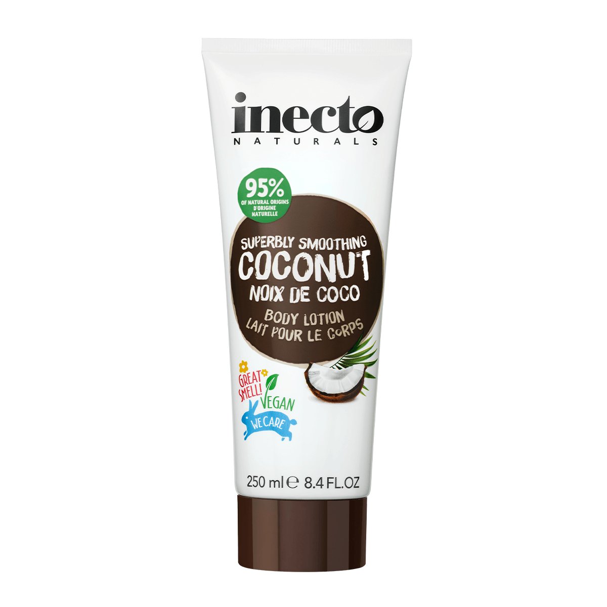 Inecto, Superbly Smoothing Coconut Body Lotion 250mL - Nutrition Plus