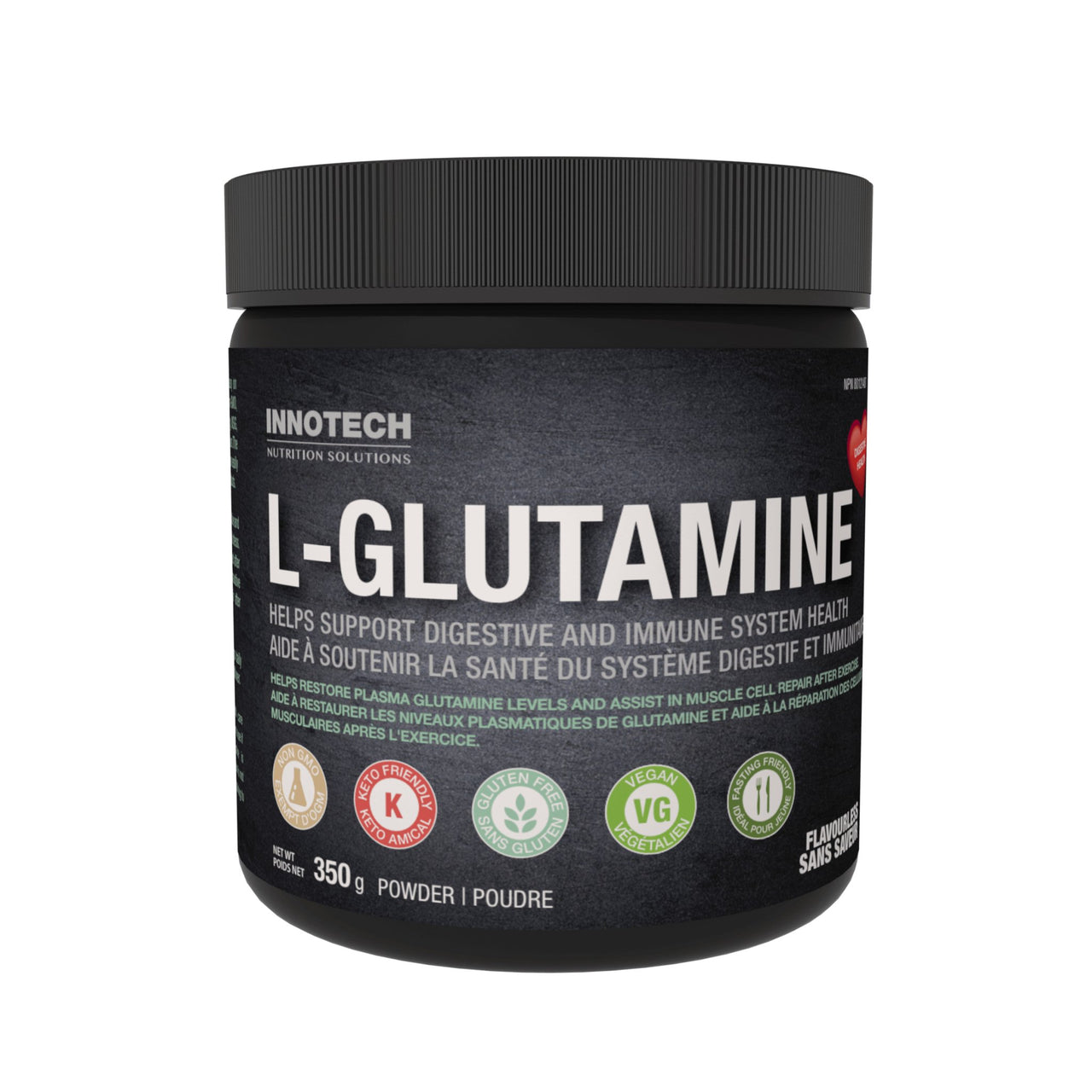 Innotech L-Glutamine 350 Grams - Nutrition Plus