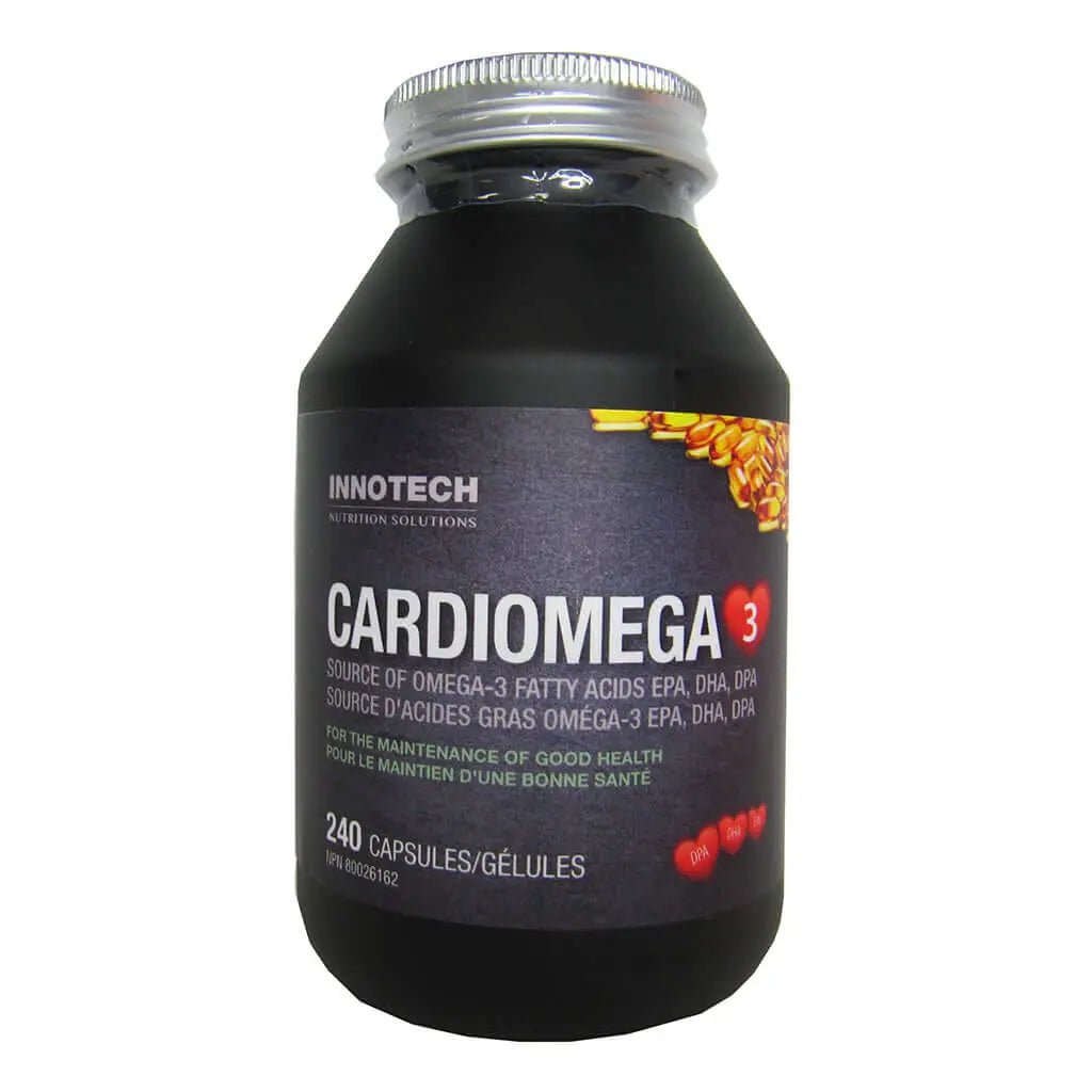 Innotech Nutrition Cardi Omega Oil 240 Softgels, Seal Oil - Nutrition Plus