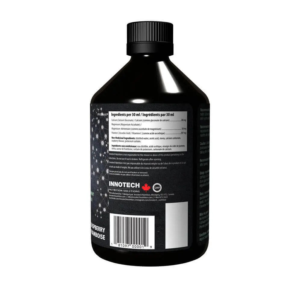 Innotech Nutrition Liquid Ionic Cal-i-Mag 500 ml Liquid Raspberry Flavour - Nutrition Plus