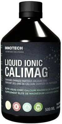 Thumbnail for Innotech Nutrition Liquid Ionic Cal-i-Mag 500 ml Liquid Raspberry Flavour - Nutrition Plus
