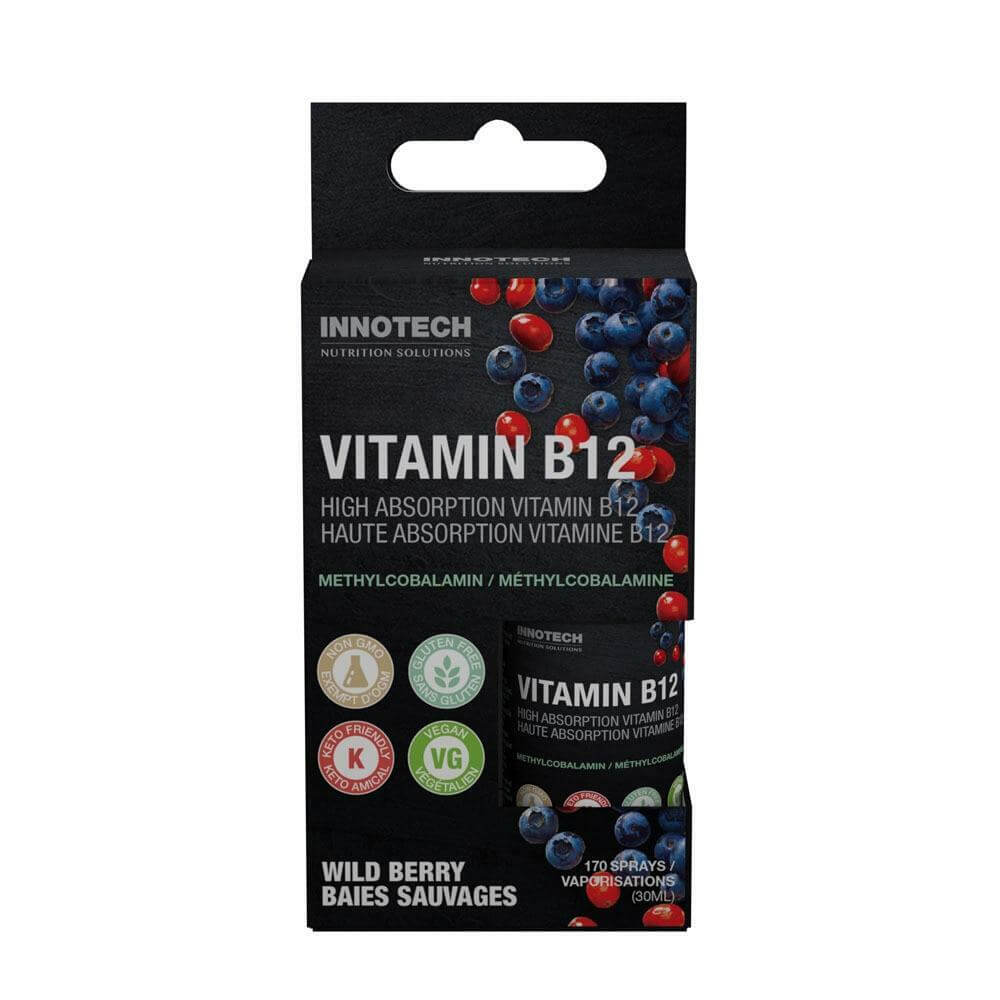 Innotech Nutrition Vitamin B12 Oral Spray 30mL - Nutrition Plus